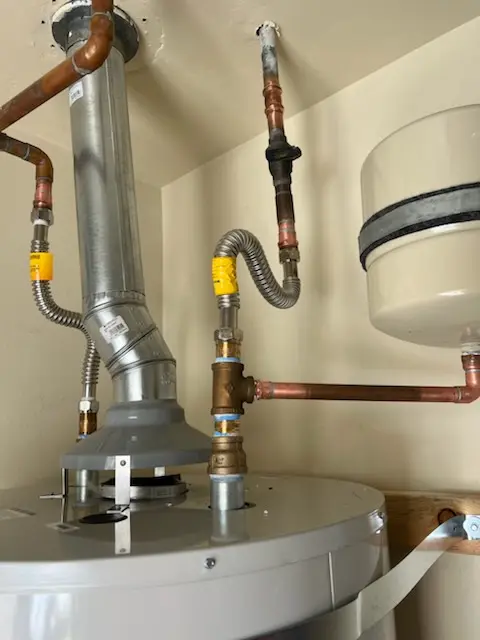 Water heater installation and plumbing repair in Mooreville